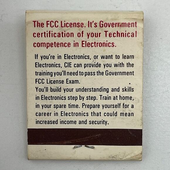 Vintage Matchbook CoverIt Says A Lot About You Novelty Match Book Unstruck - Picture 2 of 11